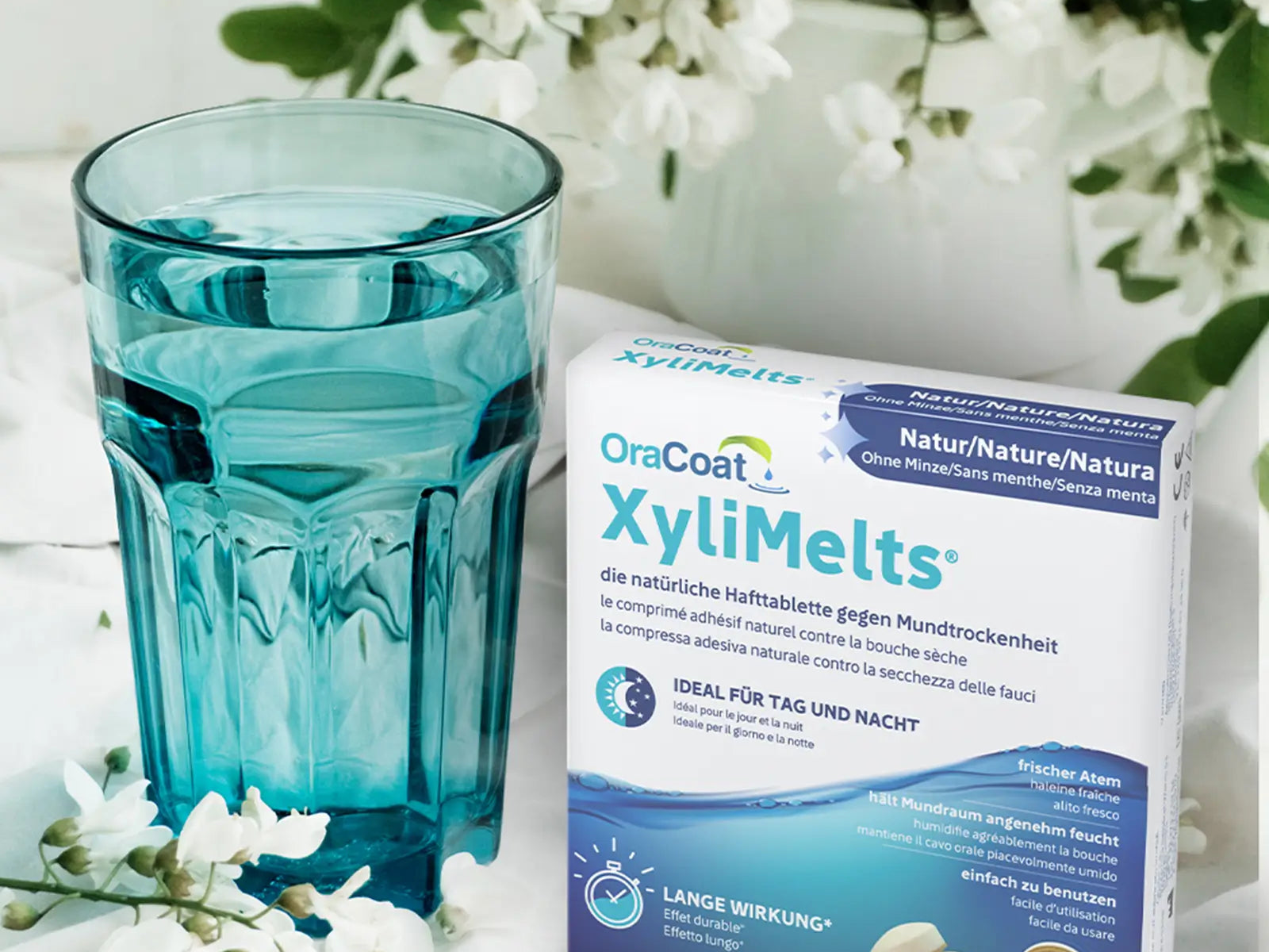 So verwenden Sie XyliMelts® richtig gegen Mundtrockenheit