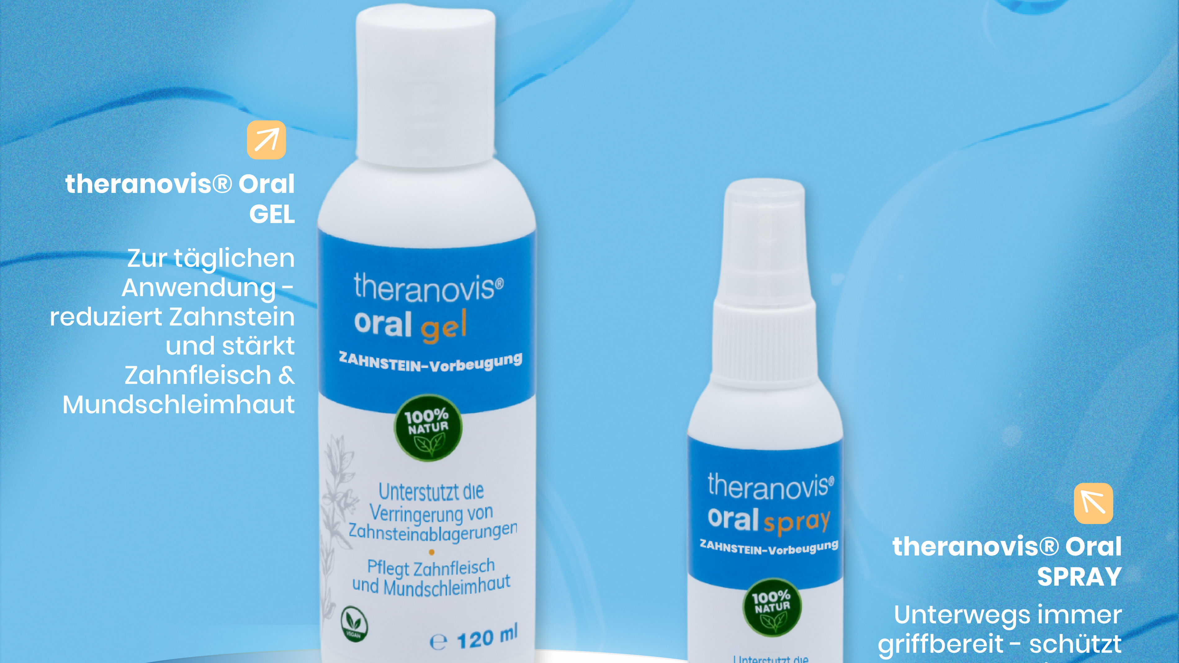 theranovis Spray & Gel: Anwendungstipps für gesunde Zähne