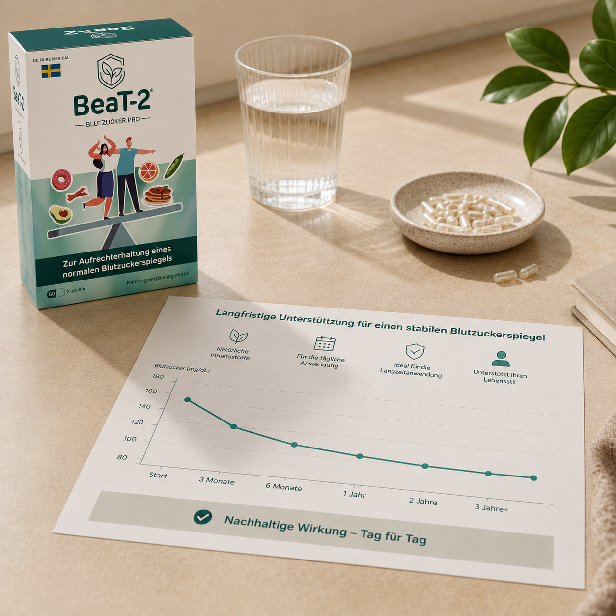 BeaT-2® Natürliches Blutzuckermanagement