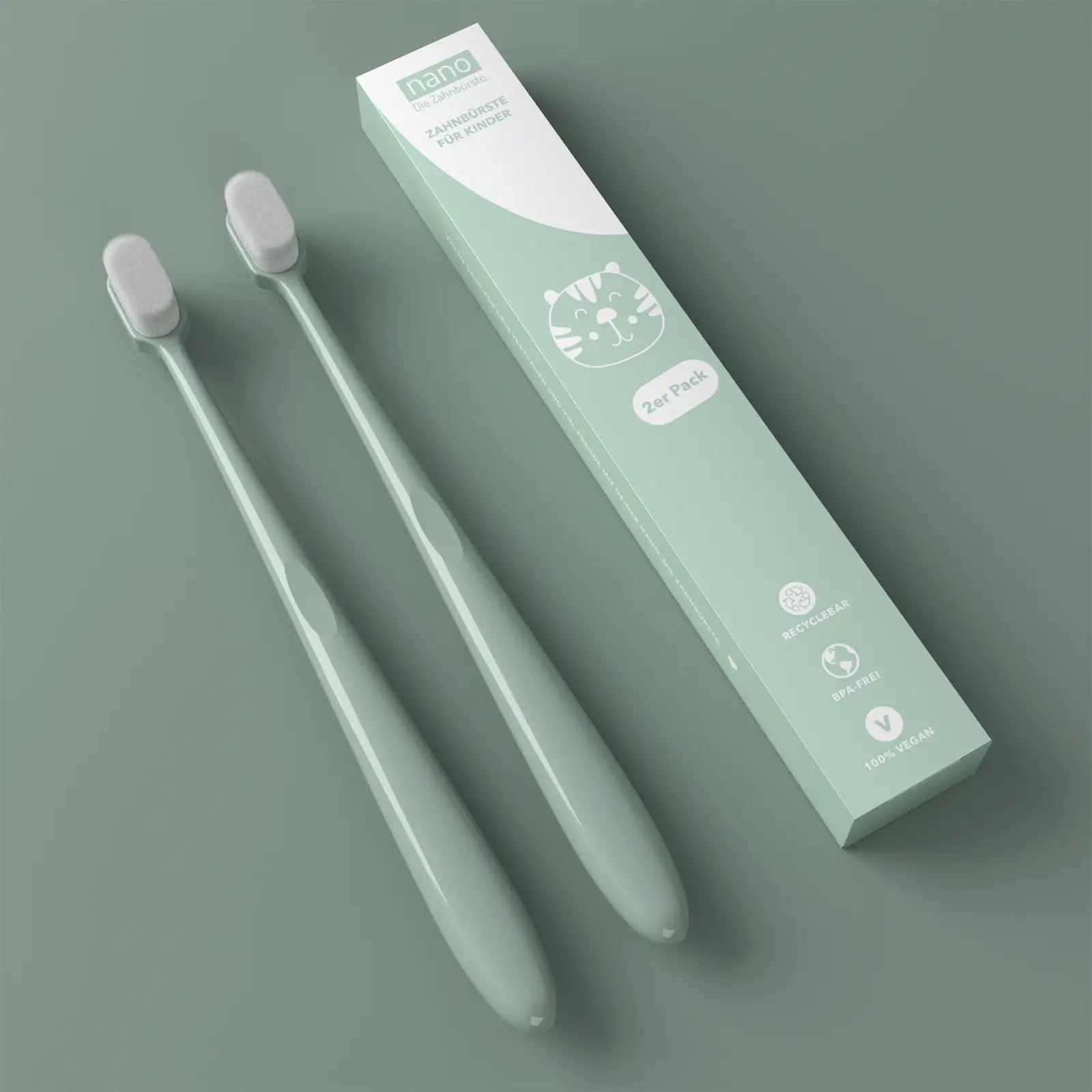 nano® Kids Szczoteczka do zębów 2 sztuki