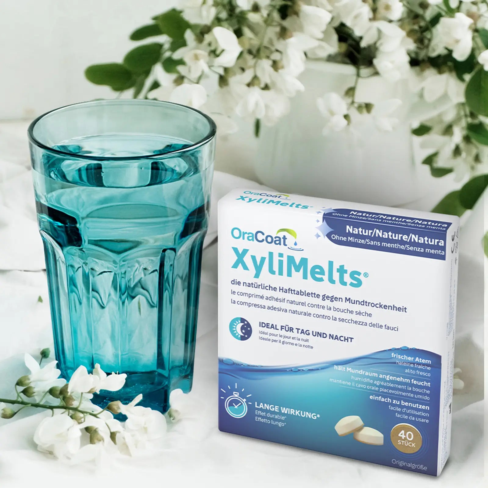 XyliMelts® natürliche Hafttablette