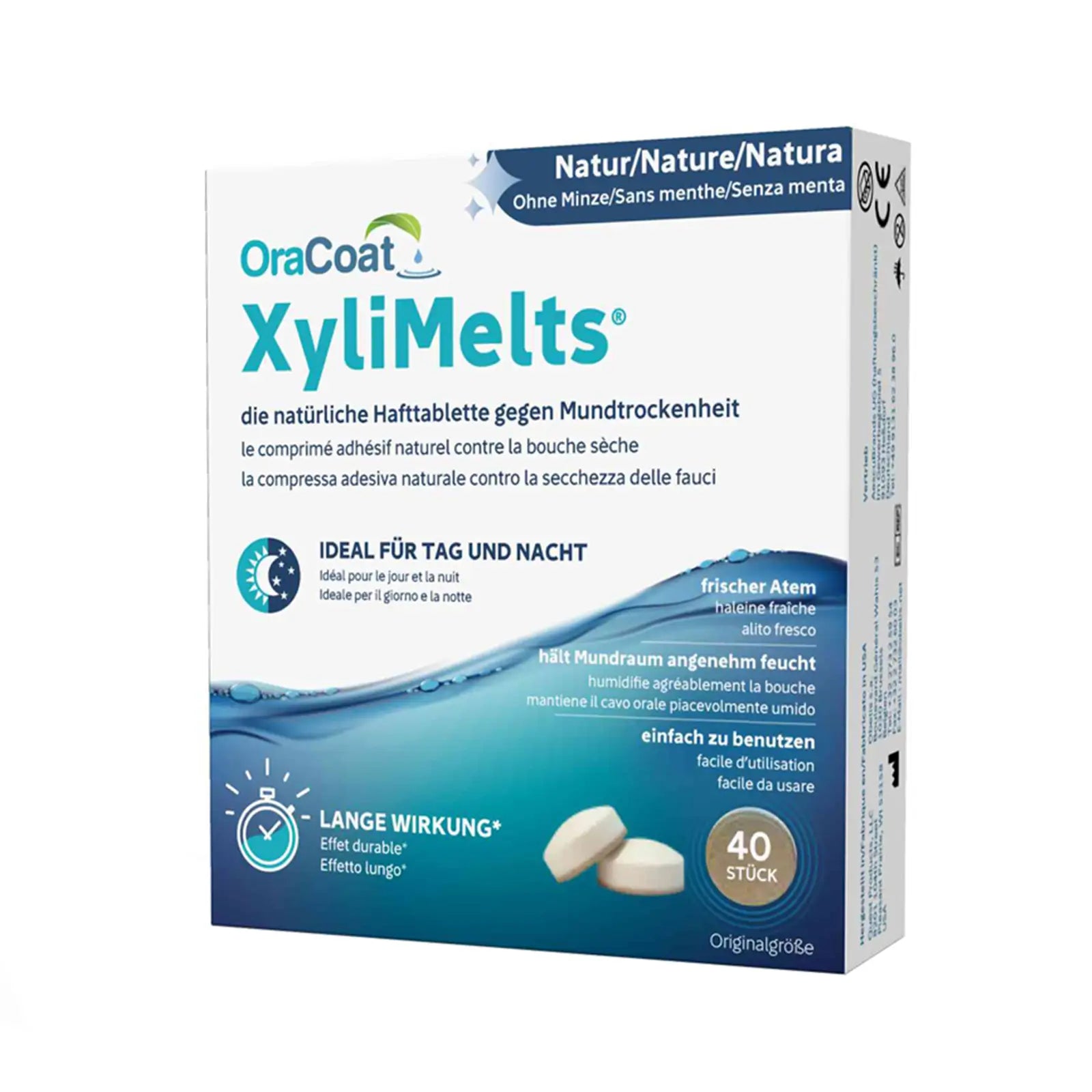 XyliMelts® natürliche Hafttablette