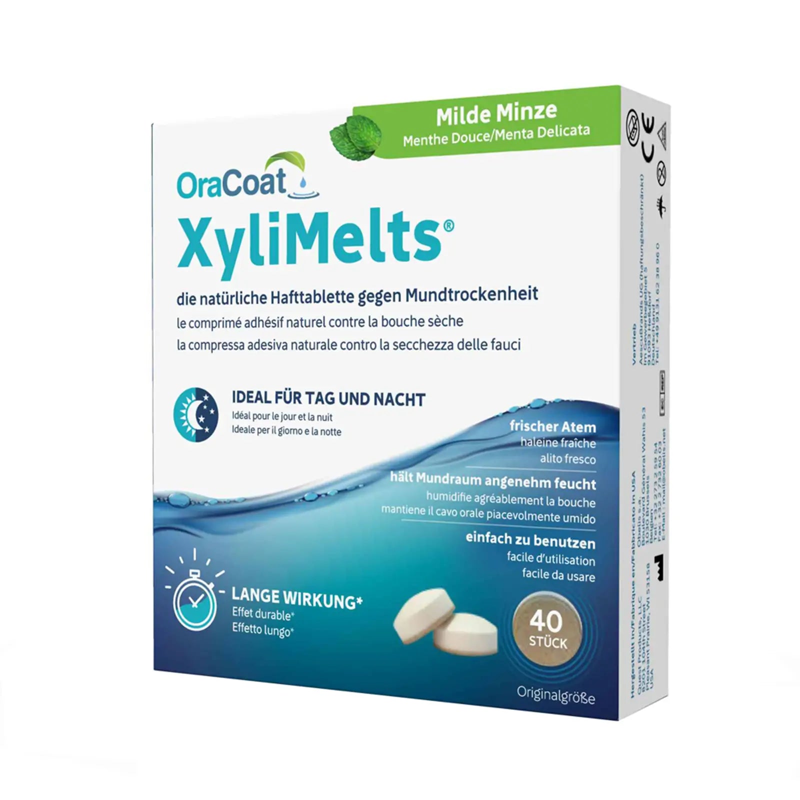 XyliMelts® natürliche Hafttablette