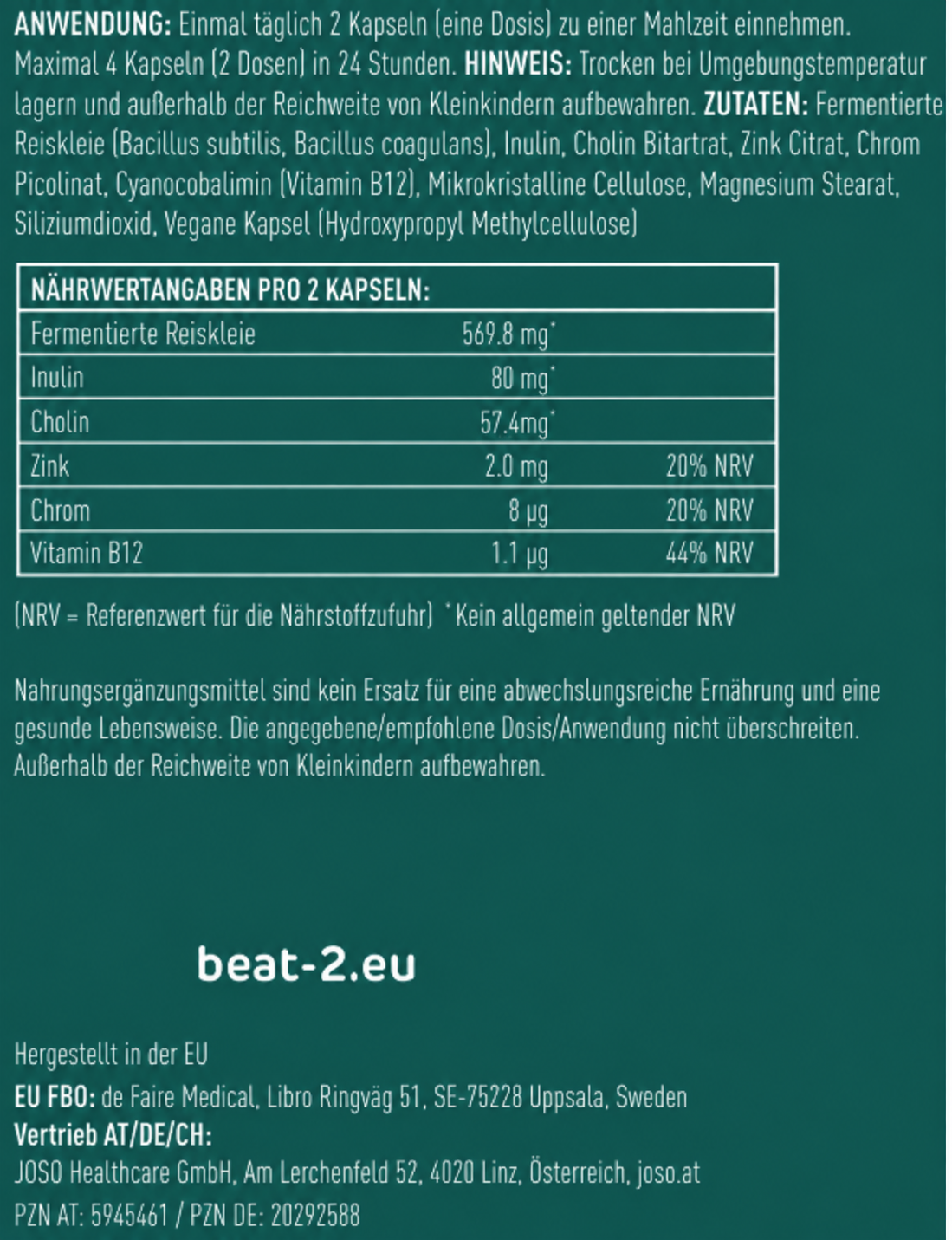 BeaT-2® BLUTZUCKER PRO